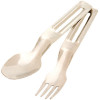 Snow Peak Titanium Fork and Spoon Set II One Color, One Size