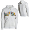 Spacecraft Mission Control Full-Zip Hooded Sweatshirt - Men's