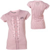 Split  Ruffles T-Shirt - Short-Sleeve - Women's