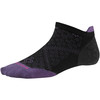 SmartWool PhD Run Ultra Light Micro Sock - Women's&nbsp;Black/Desert Purple