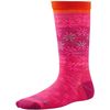 SmartWool Daisy Dot Casual Crew Socks - Girls'&nbsp;Bright Pink