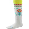 SmartWool Wintersport Flower Patch Sock - Kids'&nbsp;White