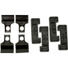 Thule 480 Fit Kit Clips- Set of 4 1302 - Thule 480 Fit Kit Clips- Set of 4 1302,Travel > Car Racks > Clips and Fit Kits,Thule,1302,Black, One Size