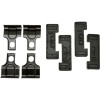 Thule 480 Fit Kit Clips- Set of 4 1438 - Thule 480 Fit Kit Clips- Set of 4 1438,Travel > Car Racks > Clips and Fit Kits,Thule,1438,Black, One Size