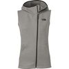 The North Face Haldee Hooded Vest - Women's&nbsp;Tnf Medium Grey Heather/Tnf Black