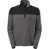 The North Face Mt. Tam 1/4-Zip Sweater - Men's&nbsp;Asphalt Grey Heather/Tnf Black