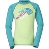 The North Face Dogpatch Rashguard - Long-Sleeve - Girls'&nbsp;Budding Green
