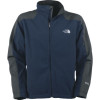 The North Face Windwall 2 Fleece Jacket - Men's: Hiking on a cold blustery day? The North Face Windwall 2 Jacket combines a wind-resistant outer layer and a soft, warm fleece interior to keep you comfortable.