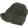 The North Face Chunky Knit Visor Beanie Swamp Green, One Siz