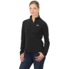 The North Face TKA 100 Microvelour Glacier 1/4-Zip Fleece Pullover - Women's Tnf Black, M