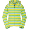 The North Face Striped Glacier Full-Zip Hooded Fleece Jacket - Girls'