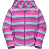 The North Face Striped Glacier Full-Zip Hooded Fleece Jacket - Toddler Girls'