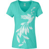 The North Face Janalee V-Neck Burn Out T-Shirt - Short-Sleeve - Women's