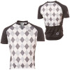 Twin Six Argyle 3/4 Zip Cycling Jersey - Short Sleeve  - Men's