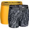 Under Armour Original Series Novelty Boxer Short - 2-Pack - Boys'&nbsp;Black/Yuzu Orange/Steel