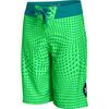 Under Armour Barrel Board Short - Boys'&nbsp;Laser Green/White