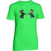 Under Armour ZagZig T-Shirt - Short-Sleeve - Boys'&nbsp;Laser Green/Black