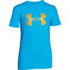 Under Armour ZagZig T-Shirt - Short-Sleeve - Boys'&nbsp;Meridian Blue/Yuzu Orange