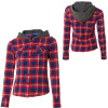 Vans Pull Me Over Plaid Flannel Top - Long-Sleeve - Women's