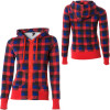 Vans Pretty In Plaid Full-Zip Hooded Sweatshirt - Women's