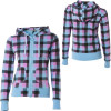 Vans Pretty In Plaid Full-Zip Hooded Sweatshirt - Women's