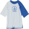 Volcom Colorblock Rashguard - Short-Sleeve - Boys'&nbsp;White