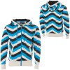 Volcom Arrow Stripe Slim Full-Zip Hooded Sweatshirt - Mens