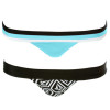 Volcom Stone Ya Later Banded Tiny Reversible Bikini Bottom - Women's