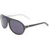 Von Zipper Rockford Sunglasses Black/White Replicator/Grey, One Size, One Size