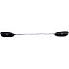 Werner Camano 2-Piece Paddle - Carbon Blades/Bent Shaft Black, 230cm Standard Shaft