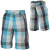 See Rhombus Mirage Blue Analog Rhombus Short - Men's
