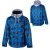 See Blue Flannel Plaid Analog Chapel Jacket - Men's See Blue Flannel Plaid Analog Chapel Jacket - Men's