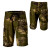 See Bunker Brown Analog Aloha Army Board Short - Men's