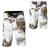See Slate Grey Analog Aloha Army Board Short - Men's