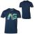 See Navy Analog Dash Dash Fitted T-Shirt - Short-Sleeve - Men's