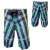 See Light Blue Billabong V-Trip Board Short - Men's