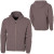 See Taupe Blurr Core Full-Zip Hooded Sweatshirt - Men's