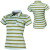 See Blue Stripe Blurr Pekoe Polo Shirt  - Women's