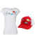 See Crimson Hat/White Shirt Blurr Blurr Melody T-Shirt & Hat Package See Crimson Hat/White Shirt Blurr Blurr Melody T-Shirt & Hat Package