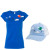 See Light Blue Hat/College Blue Shirt Blurr Blurr Melody T-Shirt & Hat Package See Light Blue Hat/College Blue Shirt Blurr Blurr Melody T-Shirt & Hat Package