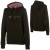 See Black Blurr Special Slice Hooded Sweatshirt - Women's