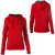 See Cranberry Blurr Special Slice Hooded Sweatshirt - Women's