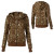 See Dark Roast/Burly Wood Blurr Cruiser Full-Zip Hooded Sweatshirt - Women's See Dark Roast/Burly Wood Blurr Cruiser Full-Zip Hooded Sweatshirt - Women's
