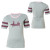 See Light Grey/Princess Pink Blurr That 70's T-Shirt - Short-Sleeve - Women's