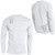 See White Blurr Fracture T-Shirt - Long-Sleeve - Men's