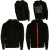 See Black Brixton Malice Full-Zip Hooded Sweatshirt - Men's
