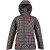 See Slate Plaid Betty Rides All-Mountain White Widow Parka - Women's