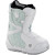 See White/Frost Green Burton Speed Zone Grom Snowboard Boot - Kids'