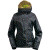 See Black Polka Squares Burton Lush Jacket - Women's