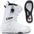 See White/Black Burton Moto Snowboard Boot - Men's